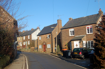 Dunstable Road looking north January 2010